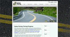 Desktop Screenshot of dykespaving.com